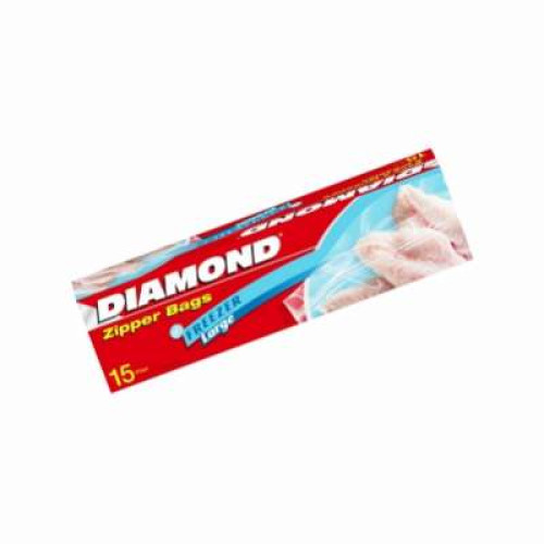 DIAMOND DM3421 ZIPPER BAG 15PCS