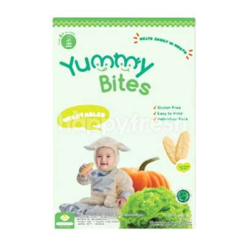 YB BABY RICE CRACKERS VEGETABLE FLAVOUR