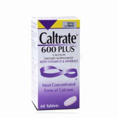 CALTRATE 600 PLUS CALCIUM 60S